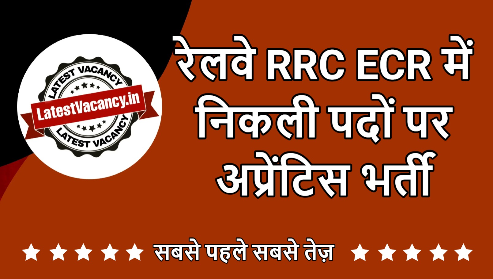 RRC ECR Apprentice Recruitment 2025